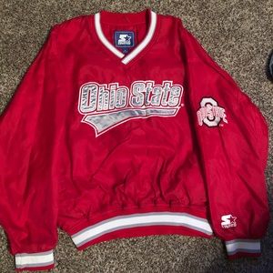 Ohio State Starter Pullover Windbreaker